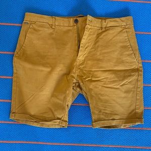 Scotch and Soda - Mens Tan Shorts - Size 32
